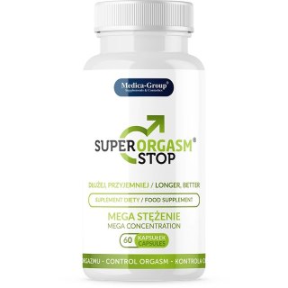 SUPERO Super Orgasm Stop 60 kapsułek - wsparcie kontroli czasu