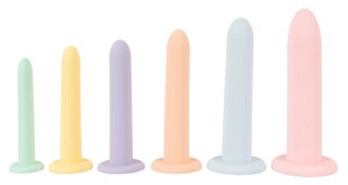 You2Toys Six in a Row Zestaw Treningowy 6 Rozmiarow Silikon Pastelowy