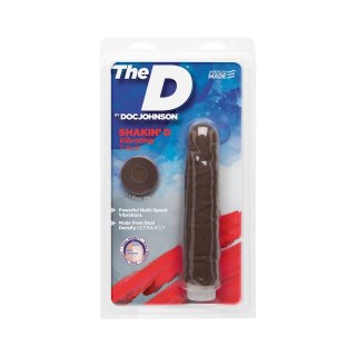 Doc Johnson The D ULTRASKYN 18 cm - model anatomiczny z systemem wibracji