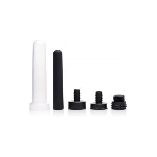 XR Brands Clean Stream Travel Set - Zestaw adapterow do butelek, 5 szt.