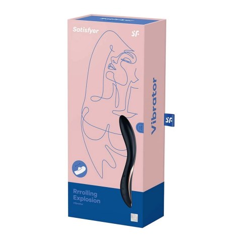Satisfyer Rrrolling Explosion - wibrator punktu G z ruchomą kulką