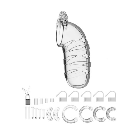 Man|Cage Model 14 cm - Anatomiczna klatka intymna, poliwęglan