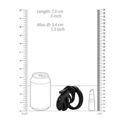 Mancage Model 6.5 cm - System blokujący, silikon medyczny, regulowany