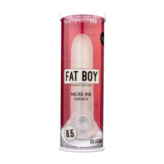 Perfect Fit Fat Boy Micro Rib Sheath 16,5 cm - elastyczna osłona SilaSkin