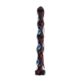 All Black Korek analny z segmentami kulowymi 32 cm czarny
