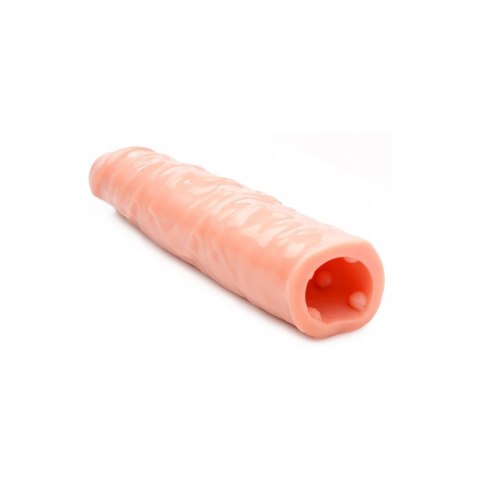 XR Brands Power Extension - Nakładka Intymna, 7,5 cm, elastyczna