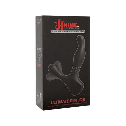 Doc Johnson Kink Analizator Prostaty Silikonowy z Rotacyjnymi Krawędziami