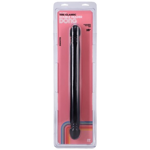 Doc Johnson Double Header dwustronny model wąski 45 cm biały