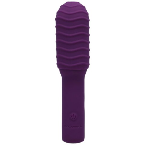 Doc Johnson Pocket Rocket Elite Mini - silikonowy model 10 cm, rożowy