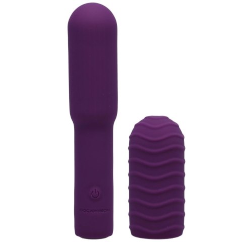 Doc Johnson Pocket Rocket Elite Mini - silikonowy model 10 cm, rożowy