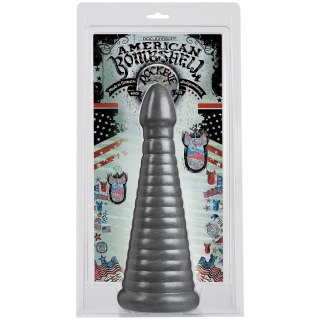 Doc Johnson Rockeye korek anatomiczny z PVC żebrowany 25,7 cm