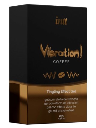 Intt Tingling Effect Gel Vibration Coffee żel intymny 15 ml