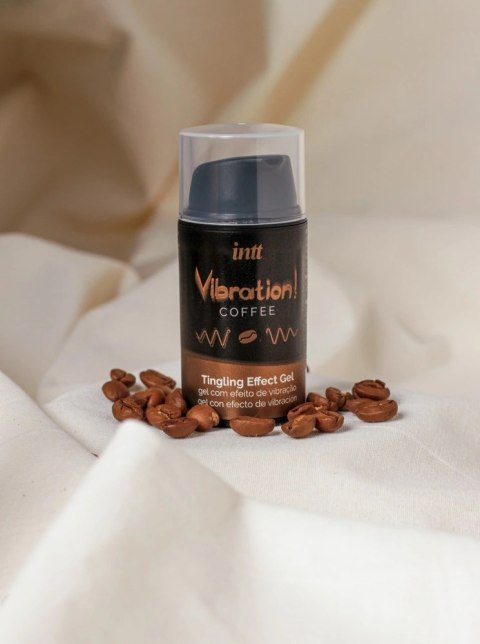 Intt Tingling Effect Gel Vibration Coffee żel intymny 15 ml