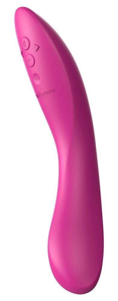 We-Vibe Rave 2 Fuchsia - Wibrator punktu G z aplikacją, ładowalny