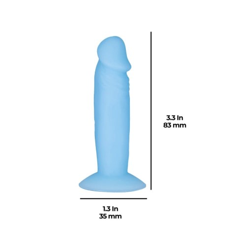 Addiction Silly Willy Zestaw 4 Mini Modeli Silikonowych Świecących 3,3 cala