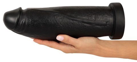 Realistixxx Real Giant XXL 29,8 cm - model anatomiczny czarny PVC