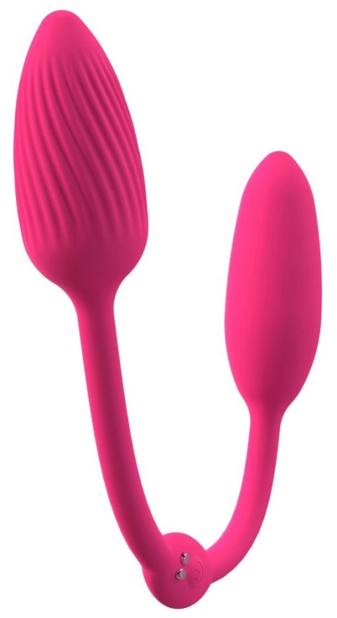 Sweet Smile RC Double Pleasure - System Wibracyjny Z Pilotem Rożowy
