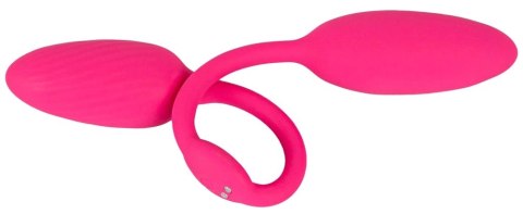 Sweet Smile RC Double Pleasure - System Wibracyjny Z Pilotem Rożowy