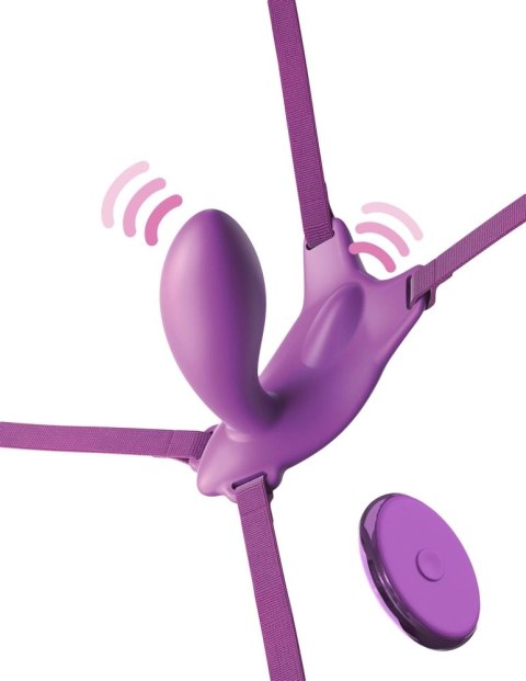Fantasy For Her Ultimate G-Spot Butterfly - Wibrator do majtek, pilot, fiolet