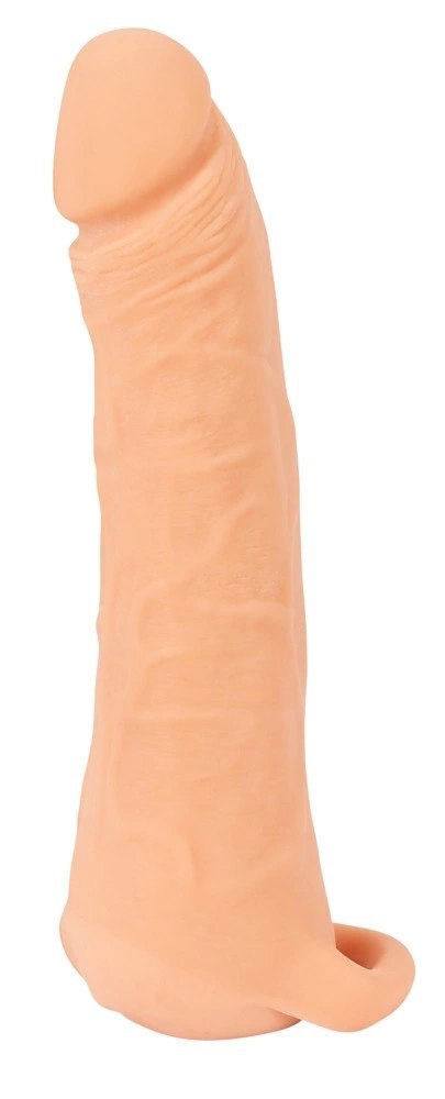 Nature Skin 2w1 System Intymny Przedłużający i Rękaw LARGE TPE 23,8 cm
