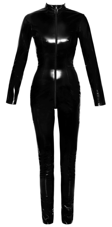 Black Level Kombinezon Czarny Połysk Długi Rękaw 2XL