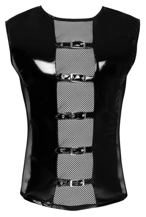 Black Level Koszulka Vinylowa Bez Rękawow Siateczka 2XL Czarna