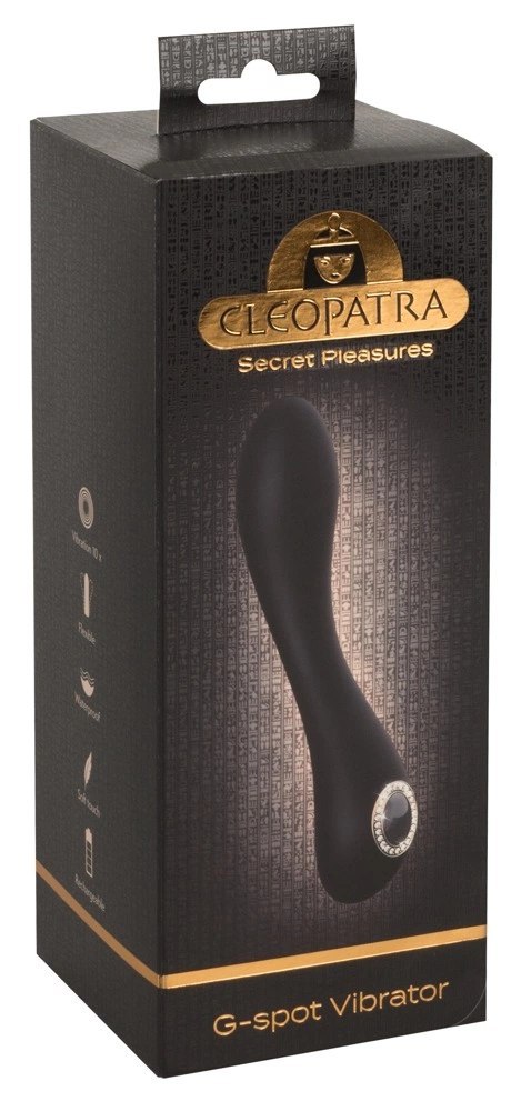 Cleopatra Model G - Wibrator punktowy do strefy G, 10 trybow, fioletowy