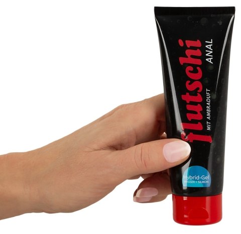 Flutschi Żel Anatomiczny Hybrydowy Ambra 80 ml - silikonowo-wodny