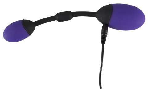 Gogasm Kulki Treningowe Silikonowe Fioletowe 7 Trybow 21cm