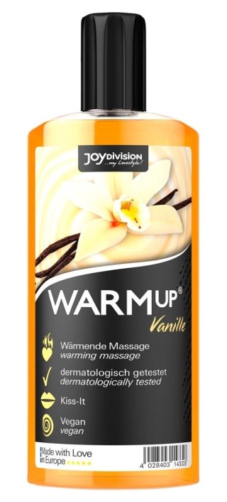 Joydivision Warmup Wanilia Rozgrzewający Płyn do Masażu 150ml