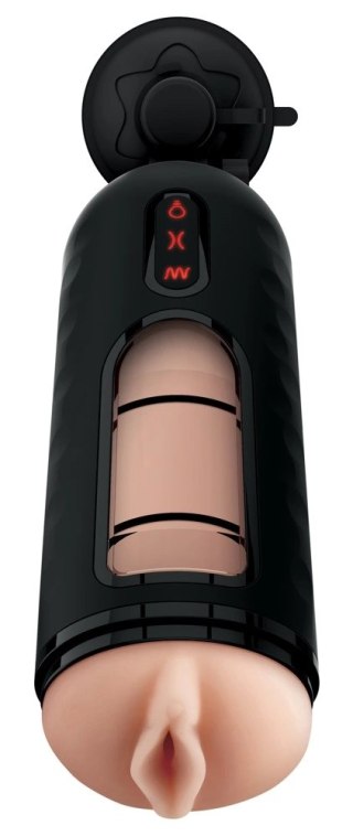 PDX Elite Model Automatic z wibracją, funkcją ssącą i dźwiękiem