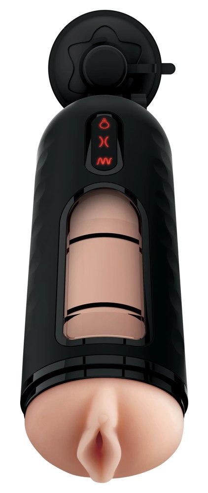PDX Elite Model Automatic z wibracją, funkcją ssącą i dźwiękiem