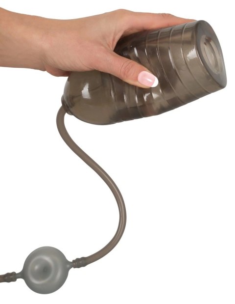 Suck-O-Mat System Intymny Hands Free Interwałowy, 25 Trybow, Czarny