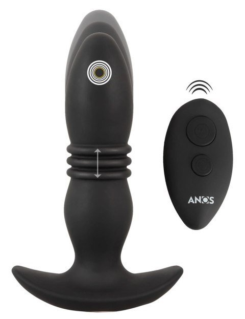ANOS RC Thrusting Plug czarny silikon, funkcja pchania, pilot, 15,9 cm