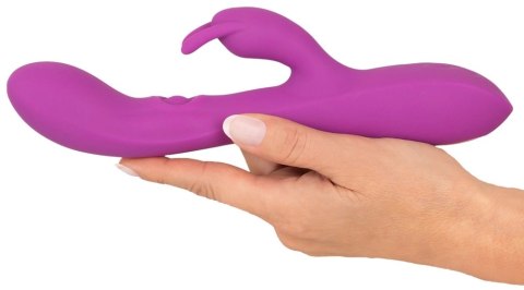 Javida Thumping Rabbit Vibrato silikonowy model z pulsacją 23,3 cm fioletowy