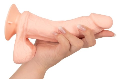 Nature Skin Model RC 20,8 cm - Anatomiczny wibrator z pilotem, elastyczny