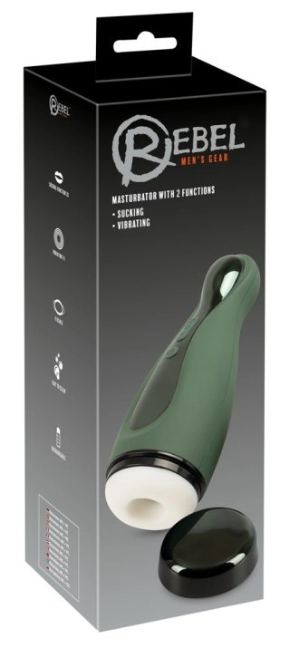 Rebel Intimate System z funkcją ssania i 6 trybami wibracji 25,8 cm