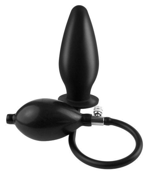 Anal Fantasy Collection Korek Anatomiczny Pompowany Silikonowy Czarny
