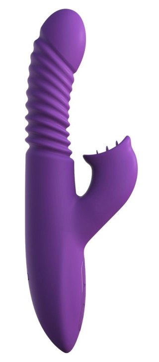 Fantasy For Her Rabbit - Model z funkcją podgrzewania, 24 cm, fioletowy