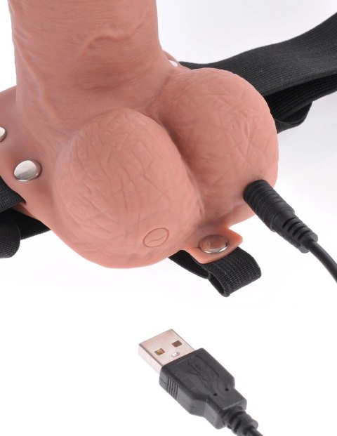 Fetish Fantasy Series Model Strap-On z Wibracją 21cm Regulowany