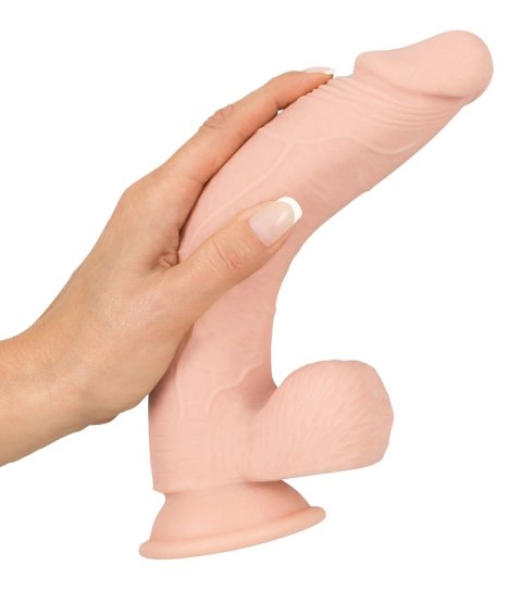 Nature Skin Model 24 cm - elastyczny anatomiczny model z przyssawką, TPE