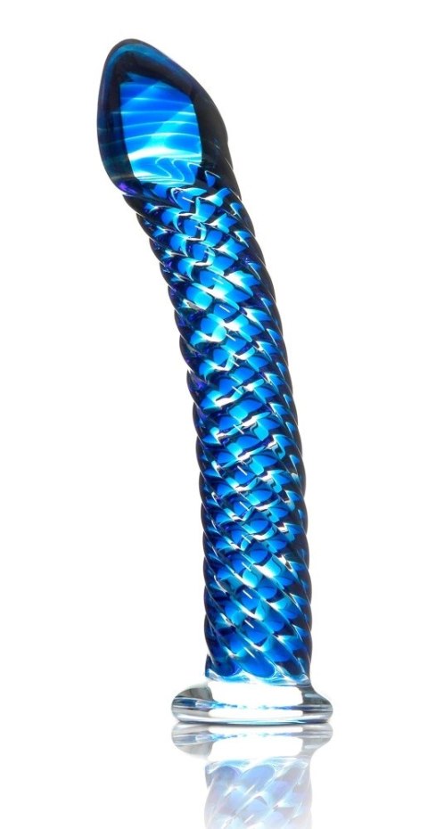Pipedream Icicles Model 24 - Zakrzywione szklane narzędzie intymne 19 cm
