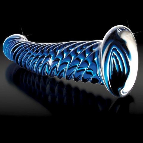 Pipedream Icicles Model 24 - Zakrzywione szklane narzędzie intymne 19 cm