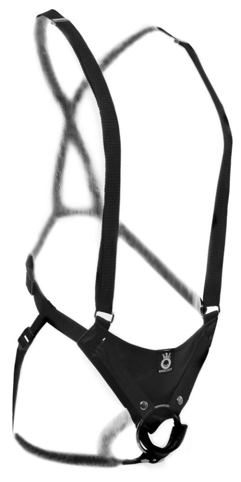 Pipedream King Cock system uprzęży z wyjmowanym elementem 30 cm czarny