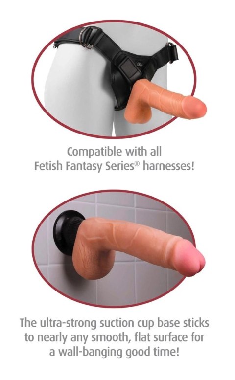 Pipedream Real Feel Deluxe Naturalny model 24 cm z przyssawką