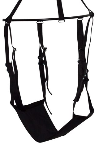 You2Toys Swing Support System czarna huśtawka z regulacją 88x60 cm