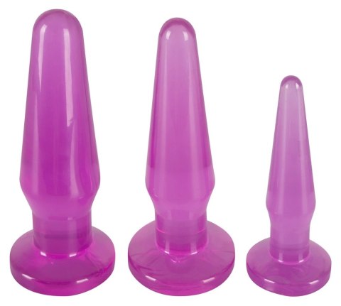 You2Toys Zestaw trzech stożkowych aplikatorow anatomicznych TPE