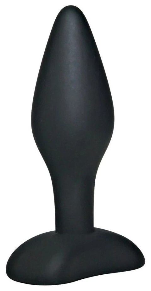 Black Velvets Korek Intymny Mały 9 cm Silikonowy Czarny