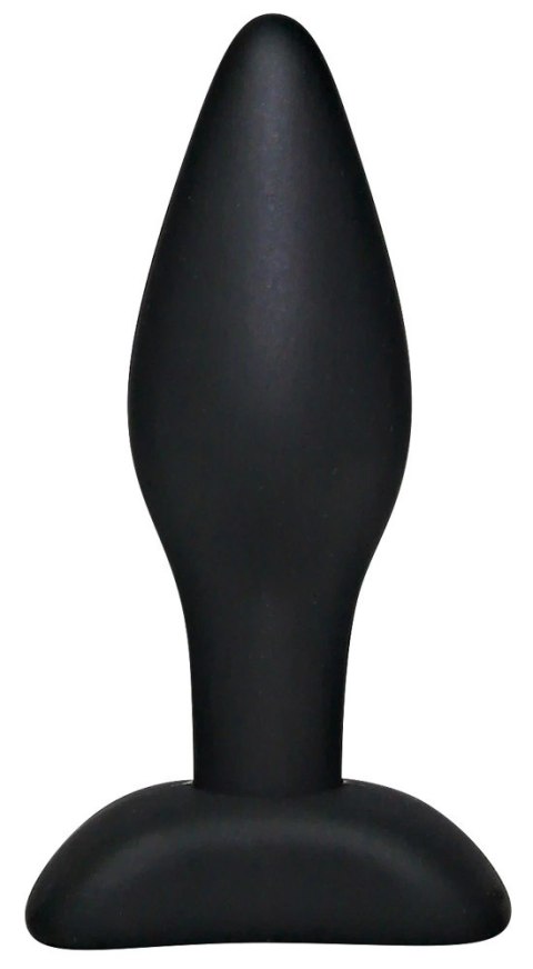 Black Velvets Korek Intymny Mały 9 cm Silikonowy Czarny