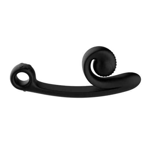 Snail Vibe Curve Czarny - Dwusilnikowy model z technologią Slide'n'Roll